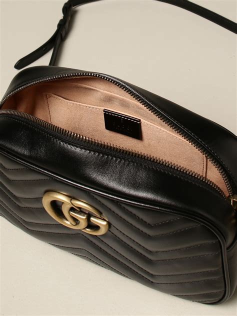 borsa nera trapuntata gucci|Gucci borse.